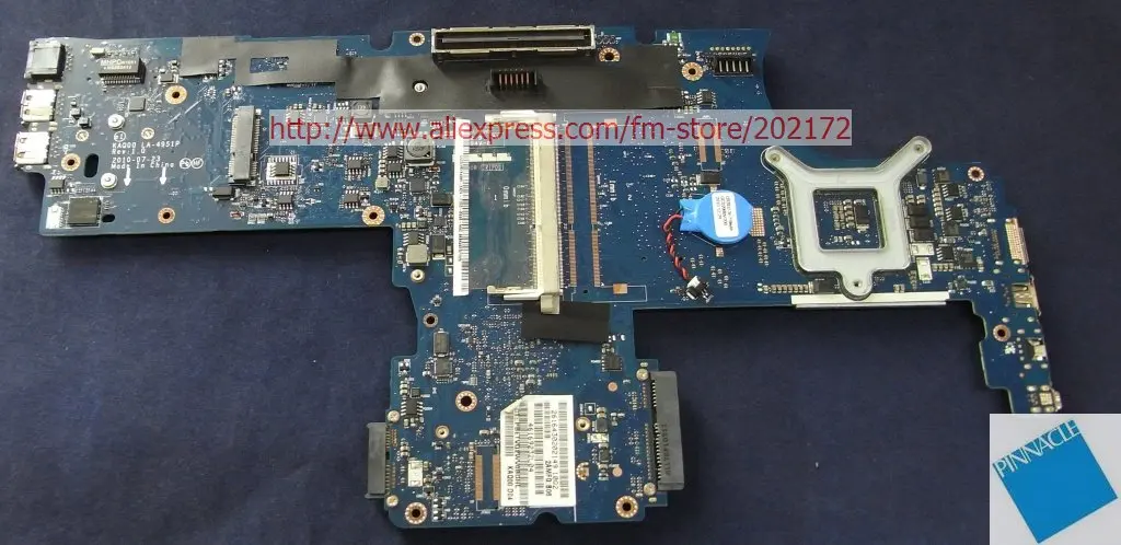 595764-001 материнская плата для hp EliteBook 8540P 8540W LA-4951P