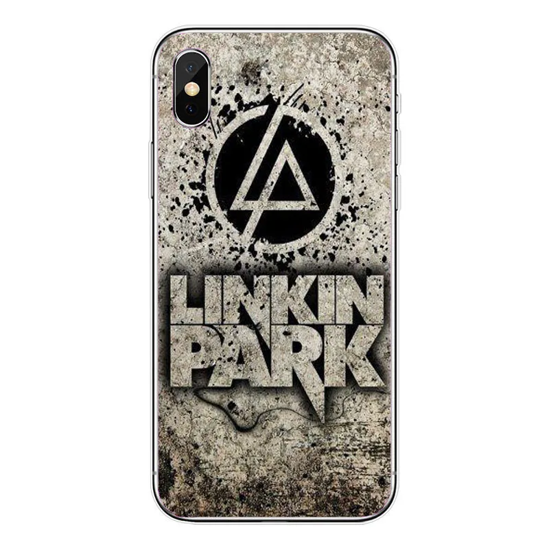 Чехол для iphone 5 4 6 7 8 Plus X Ultra Fino Linkin Park Честера БЕННИНГТОНА Мягкий ТПУ чехол для телефона - Цвет: TPU