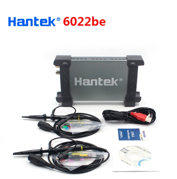 Hantek 6022BE/6022BL Hantek 6022BE Портативный USB осциллограф 6022BE цифровой накопитель 2 канала 20 МГц 48MSa/s Лидер продаж - Цвет: 6022be