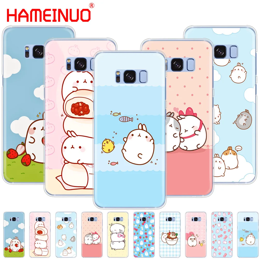 HAMEINUO Molang rabbits Kawaii Box Potatoes cell phone case cover for