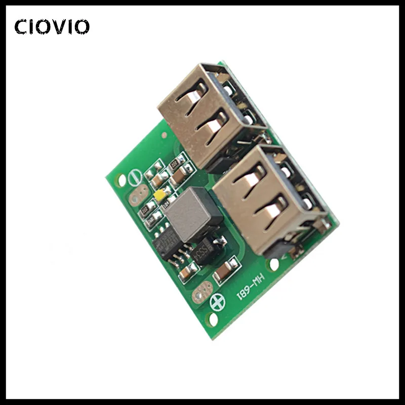 9V 12V 24V to 5V DC-DC Step Down Charger Power Module Dual USB Output Buck Voltage Board 3A Car 