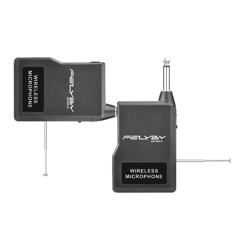 FELYBY Профессиональный UHF Беспроводной конденсаторный микрофон Lavalier для