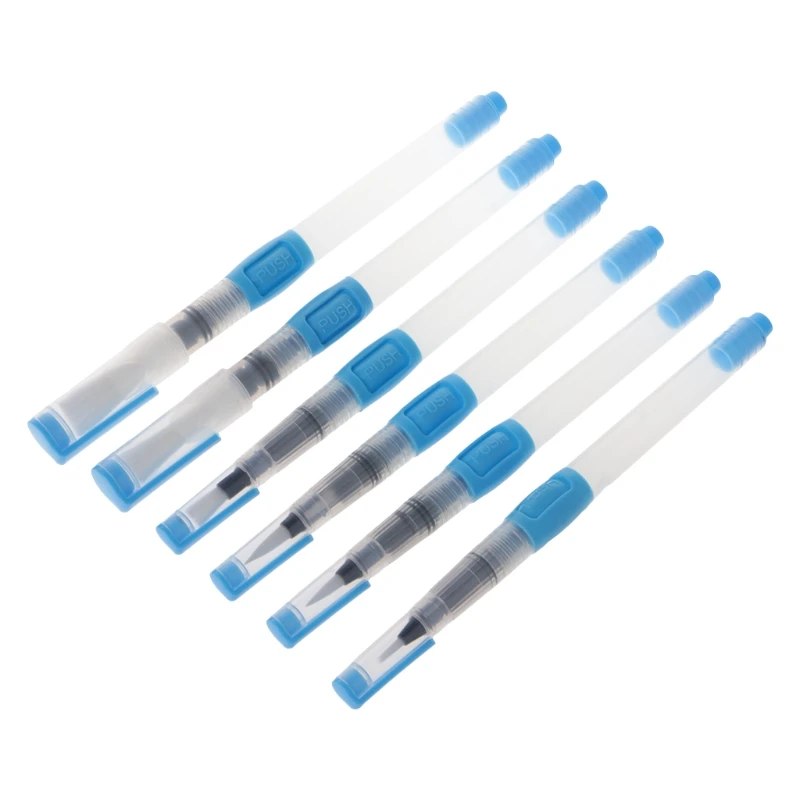 Ootty 6 piezas pluma de tinta de piloto para pincel de agua acuarela caligrafía pintura herramientas conjunto nuevo bolígrafo multifunción Ootty 6 piezas pluma de tinta de piloto para pincel de agua acuarela caligrafía pintura herramientas conjunto nuevo bolígrafo multifunción