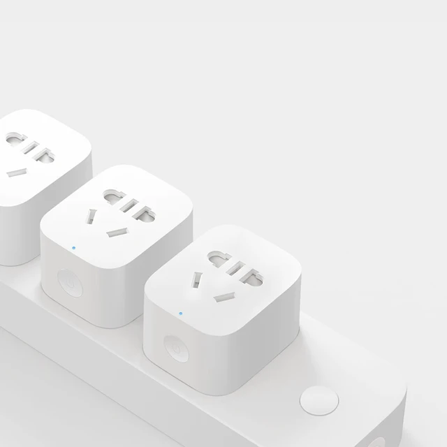 Original Xiaomi Mi Smart WiFi Socket Zigbee Version APP Remote Control Timer Power Plug Power Detection Plug Work with Gateway