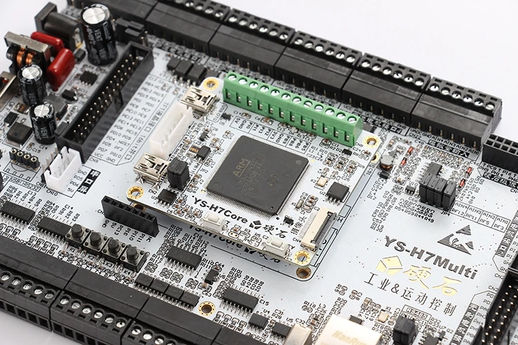 STM32H7 макетная плата двигателя, промышленная плата управления, шаговый щеточный релейный выход 24 В, изолированный вход