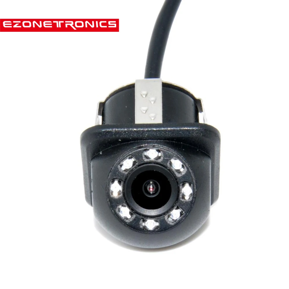

18 Car radio Waterproof HD CCD 8LED Night Vision Car Rear View Camera 170 Wide Angle Universal Car Backup Parking Camera 418L
