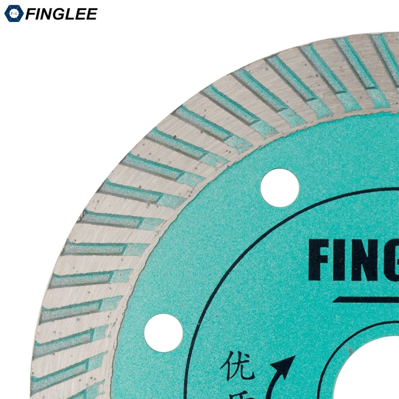 FINGLEE 1 шт. 4,5 дюймов сухой резки диск, алмазные пилы для бетона, камень, Мрамор, гранит, Керамика плитка, Толщина 1,8 мм