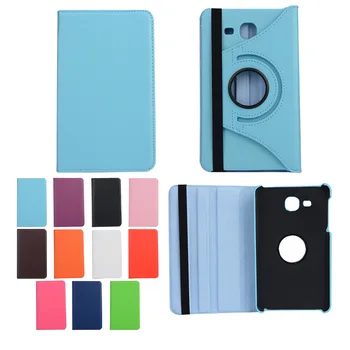 

200pcs/lot gligle Fashion 360 Rotating Sleeve Case Cover for Samsung Galaxy Tab J 7.0 T285DY Case Shell