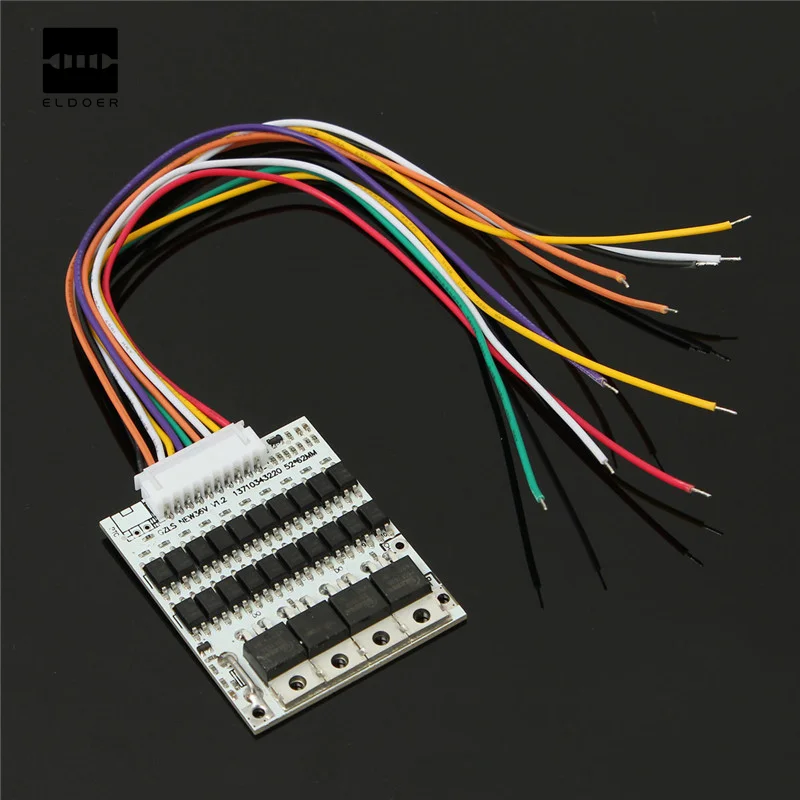 

Battery Protection BMS PCB Board For 10 Packs 36V Li-ion Cell Max 40A W/ Balance 53 X 63MM Electronic Circuit Boards Decor