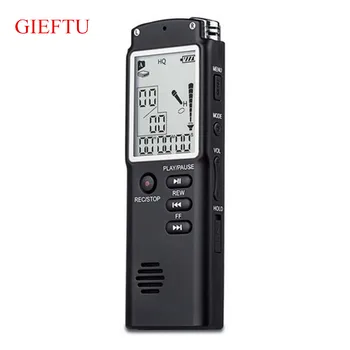 

T60 8GB 16GB Professional Time Display Recording Digital Voice Audio Recorder Dictaphone MP3 Player