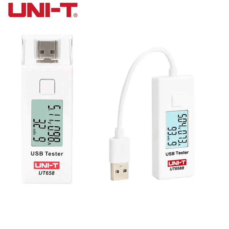 

UNI-T UT658/UT658B 9V 3A Digital USB Tester Cell Phone/Mobile Power /Notebook /Digital Products /Voltage and Current Monitors
