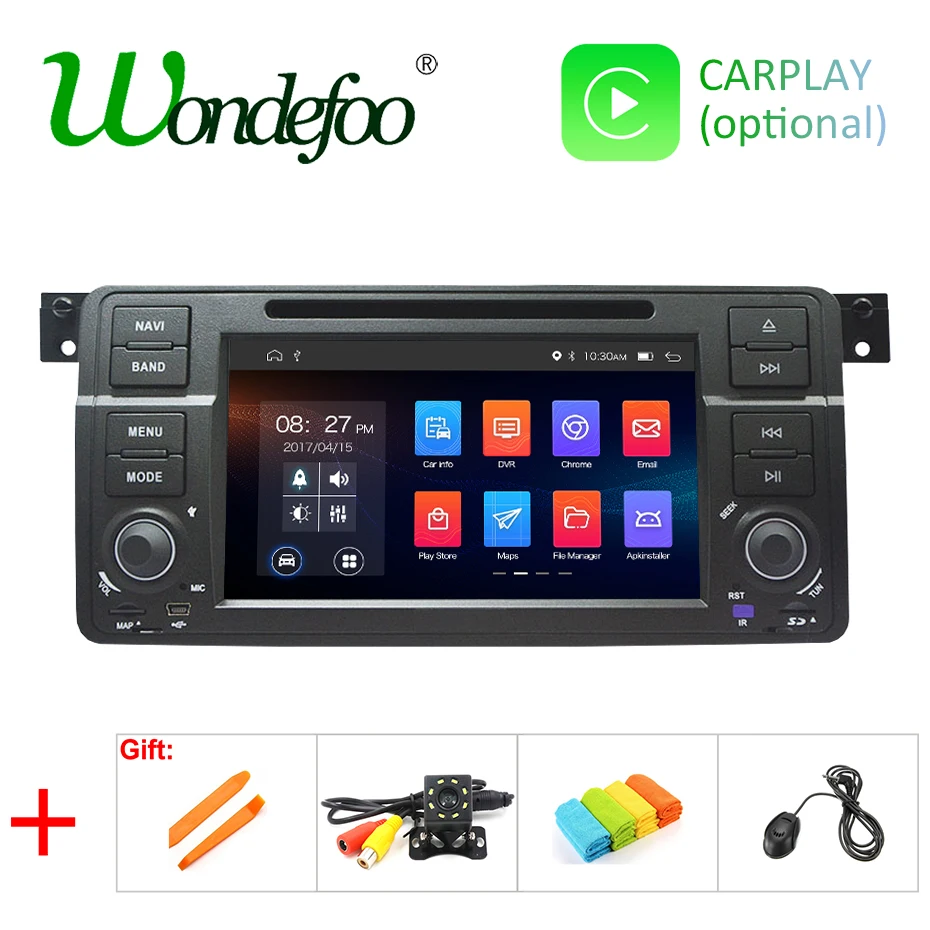 

IPS DSP Android 9.0 4G 64G 1DIN DVD Player For BMW E46 M3 MG ZT 318/320/325/330/335 Rover 75 GPS RADIO Navigation STEREO BT4