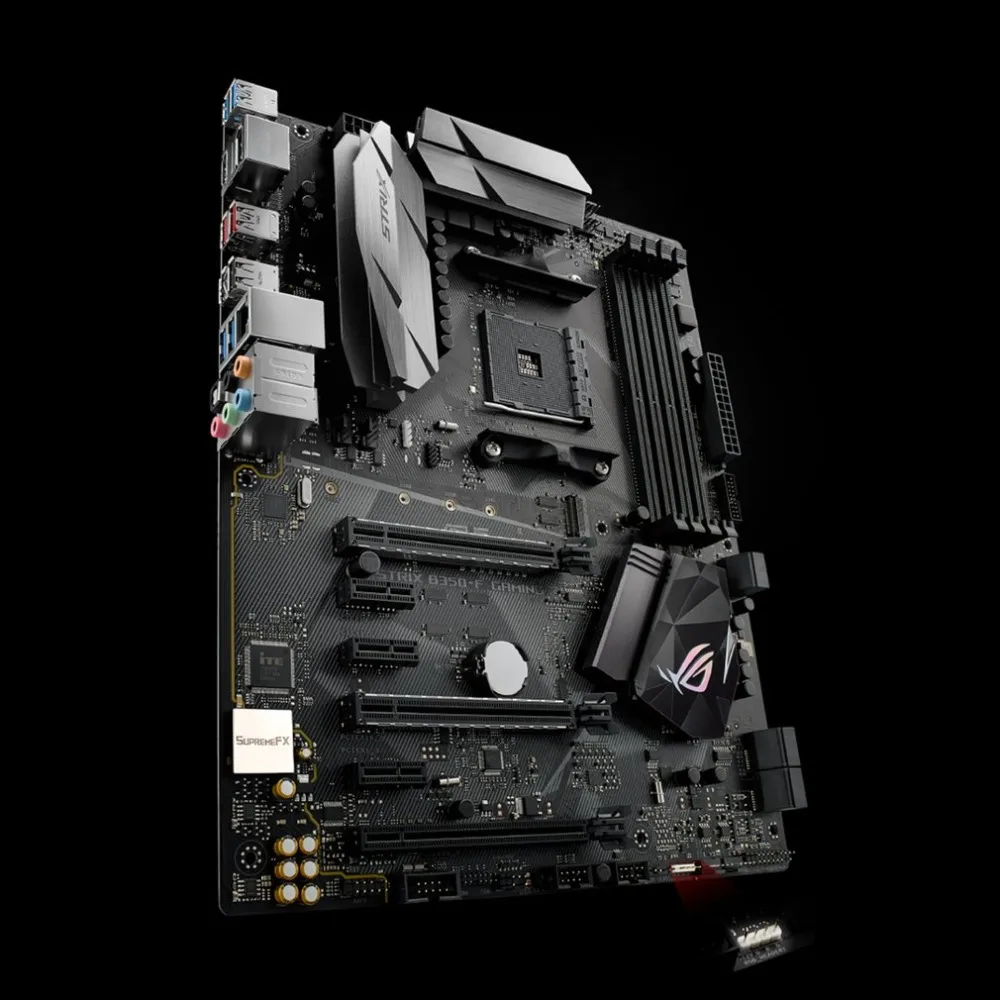 

ROG STRIX B350-F GAMING Desktop Motherboard B350 Socket DDR4 64G SATA3 USB3.1 Micro-ATX Mainboard With RGB LED Effect