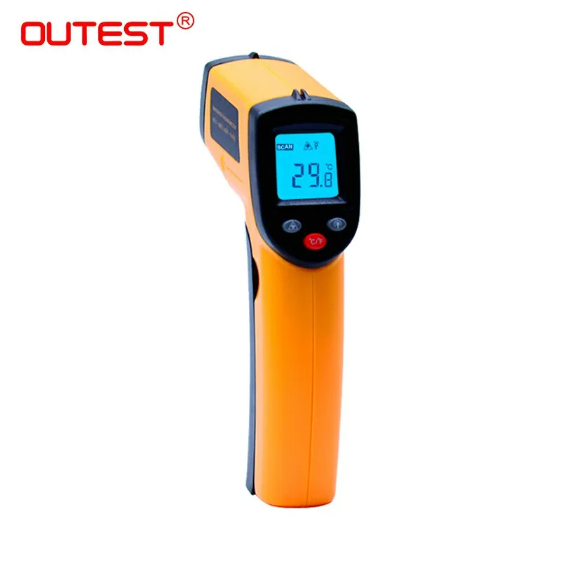 

OUTEST GM320 Infrared Thermometer non contact infrared thermometer temperature Pyrometer IR Laser Point Gun -50~380 degree