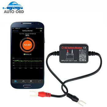 

Car BM2 Battery Tester Bluetooth Battery Monitor 12V Battery Analyzer Charging Cranking Test Voltage For Android IOS Phone