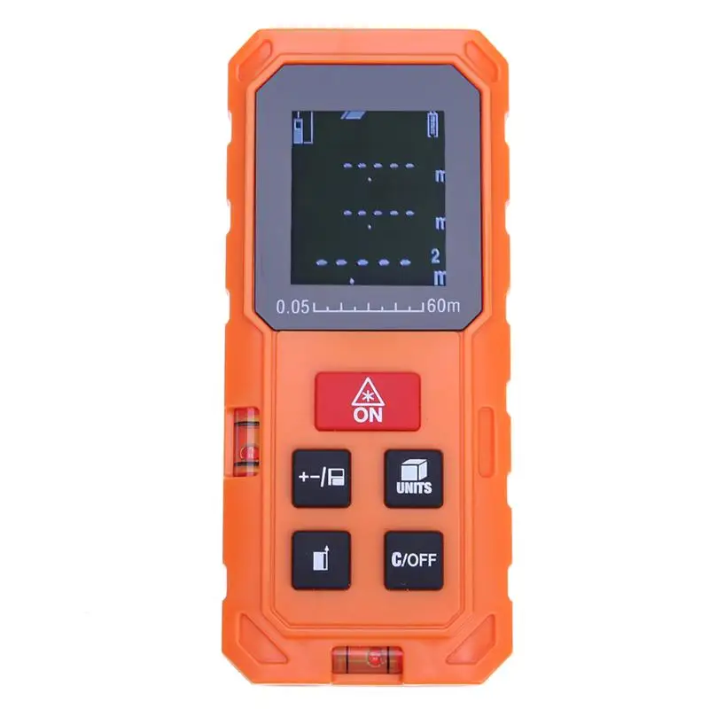 60M/197ft Handheld Digital Laser Range Finder Volume Distance Area