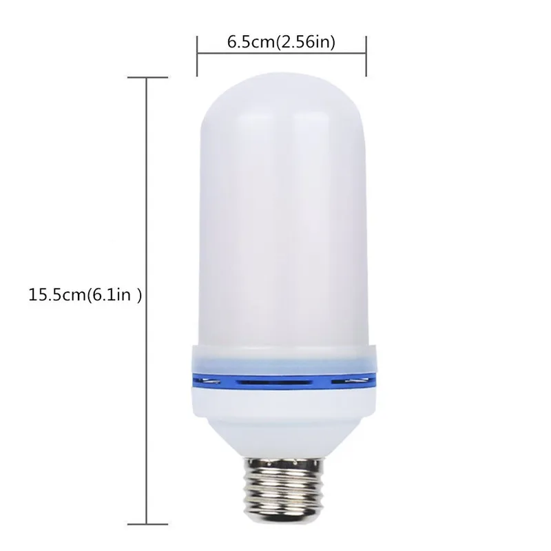 1 шт Светодиодный светильник с эффектом пламени 99leds 4 модели затемнения пламени мерцающие декоративные E27 эмуляции огонь лампы AC85-265V Декор лампы