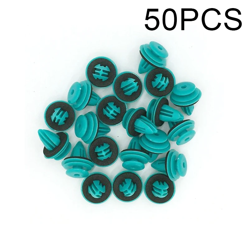 W/ Washers Car Replacement Accessories 50pcs Moulding Green Bumper Fender Fastener For BMW E53 E60 E61 E39 E46 E52 Hot Sale | Автомобили и