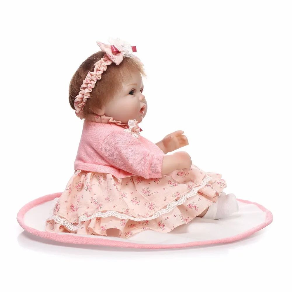 Slicone Reborn Baby Doll игрушка игровой дом сном игрушки для детей девочек Brinquedos мягкое тело новорожденных коллекционные куклы для подарка