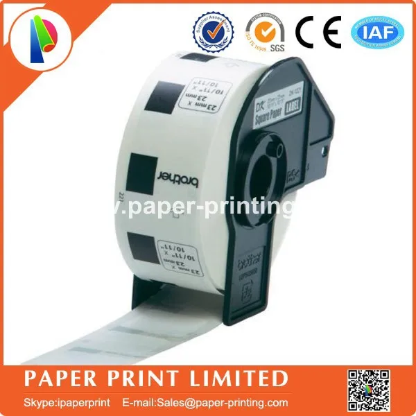 6 рулонов Brother Generic DK-11221 этикетка P-touch QL-700 клейкая наклейка 23X23mm Etiketten | Компьютеры и