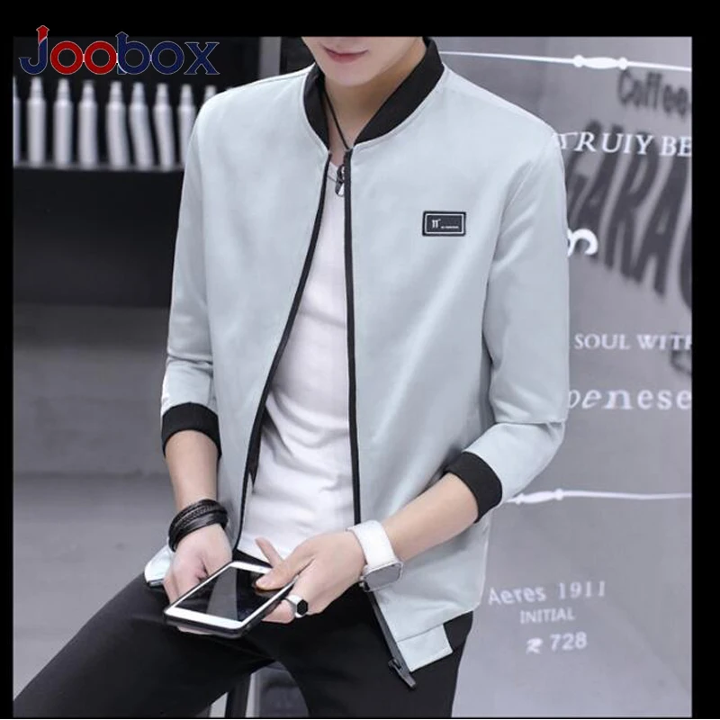 2018 Spring Summer Mens Jackets And Coats Thin Slim Fit Bomber Jackets