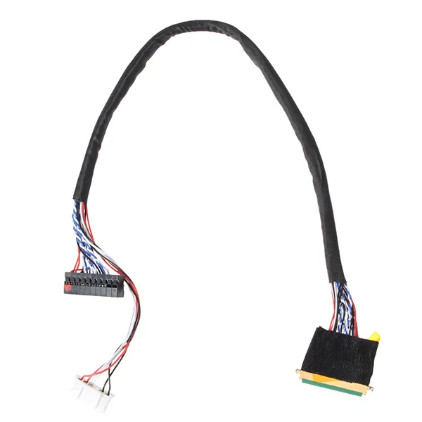 

1PC New Arrival 40 Pin 1 Channel 6 Bit LED LCD LVDS Screen Cable For Display