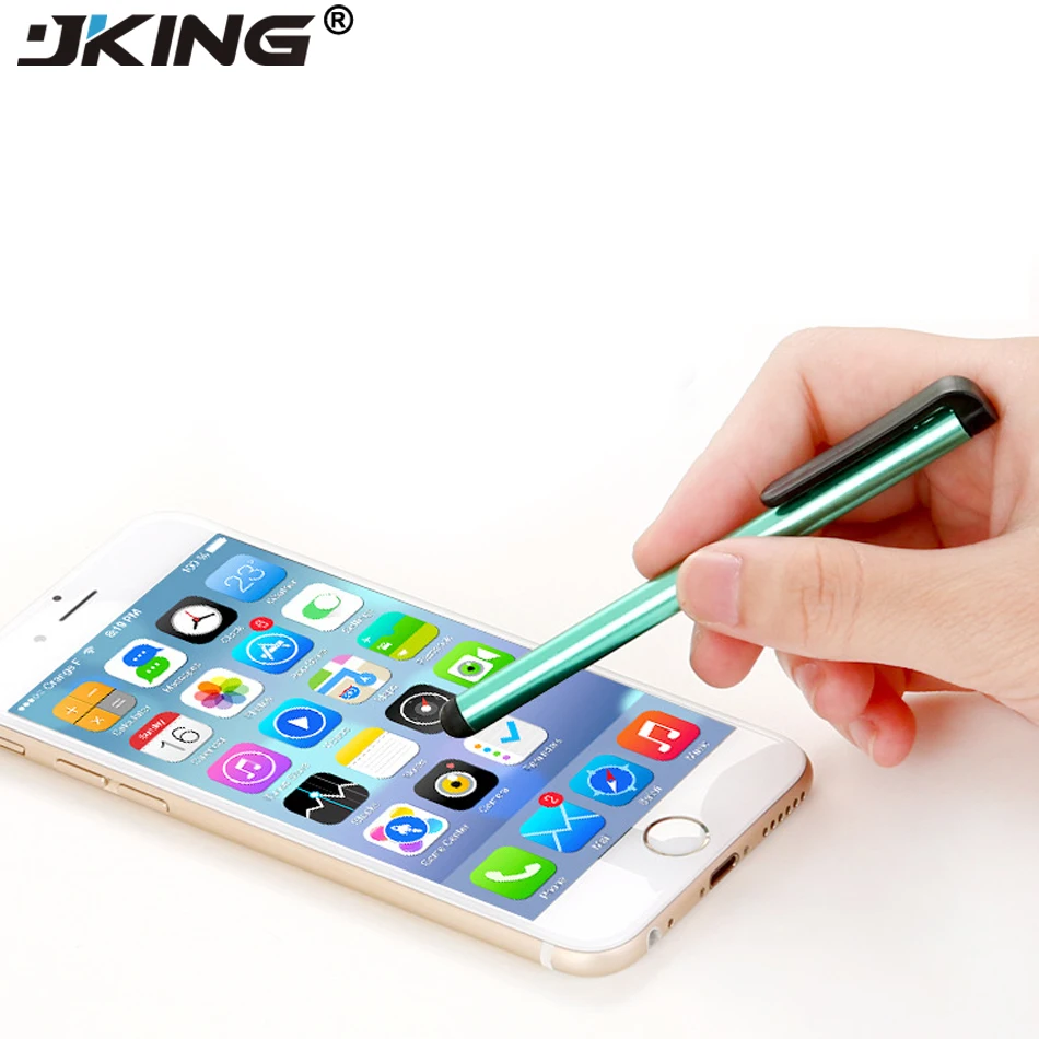 100 шт./лот стилус для сенсорного экрана IPad Air Mini 2 3 4 IPhone 5 6 7 Samsung Универсальный