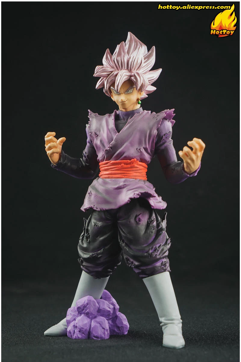DRAGON BALL Blood of Saiyans Goku Black Super Saiyan Rose Pvc Figure Banpresto