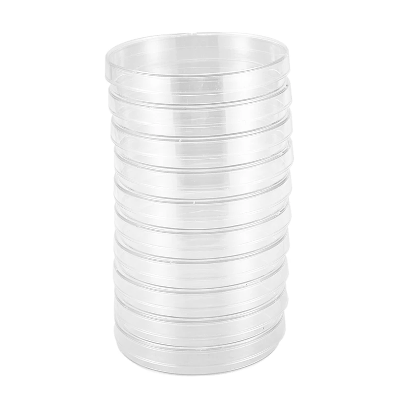 10 pieces 90 mm x 15mm sterilized cell tissue culture Petri Plates with Lid | Канцтовары для офиса и дома