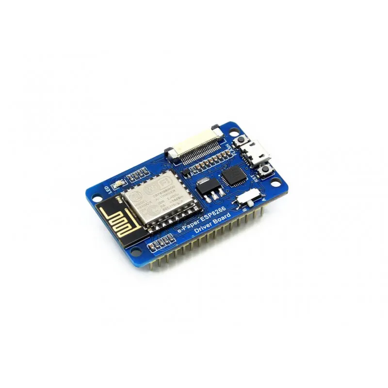 

Waveshare Universal e-Paper Driver Board ESP8266 WiFi Wireless, supports various Waveshare SPI e-Paper raw panels