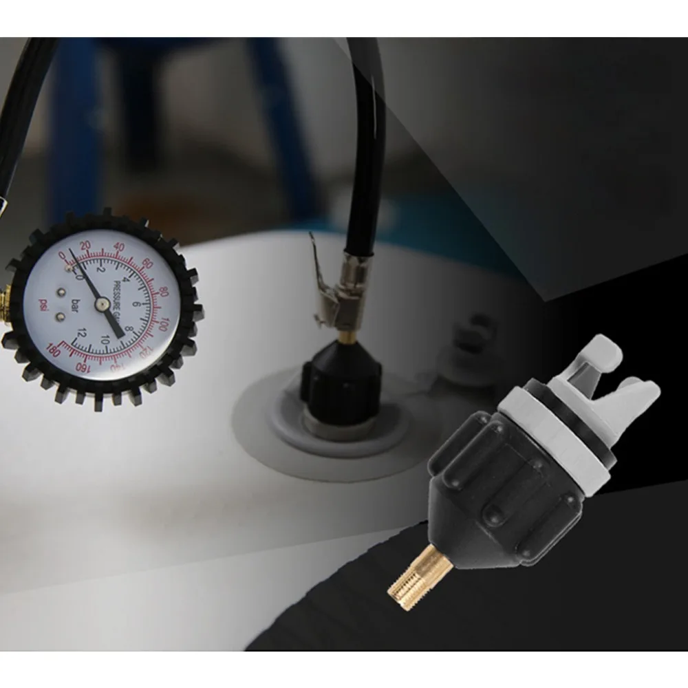 SUP Pump Adapter Inflatable Boat SUP Pump Adapter Conventional Air Pump Air Valve Adapter Spoke Plate Attachment