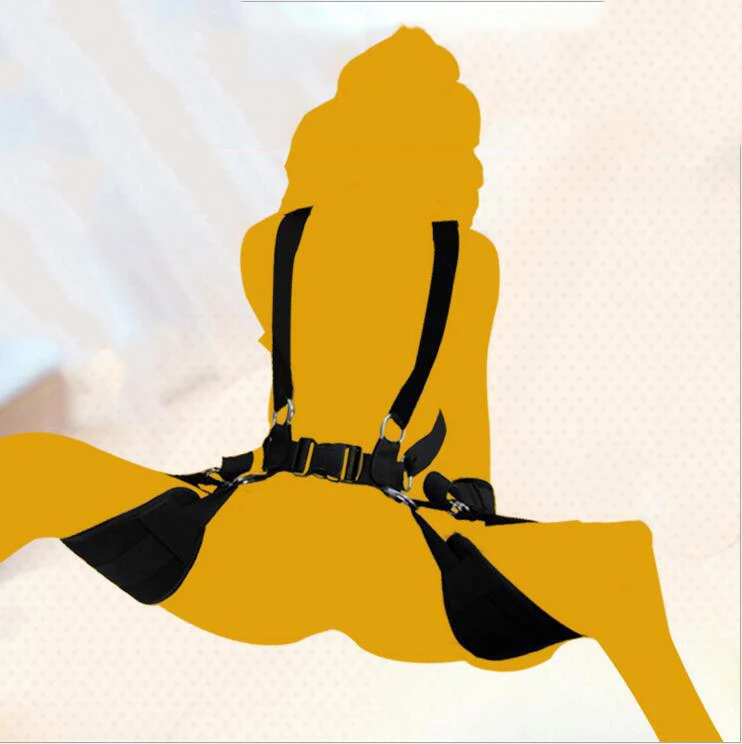 

Chastity Lock Naked Leather Bondage Restraint Open Leg Thigh Locking Wrist Cuffs Belt Belts Fetish Harness Locks