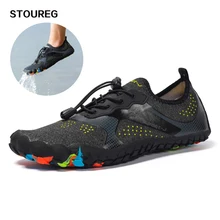 Новая летняя водонепроницаемая обувь мужские пляжные сандалии дышащая Спортивная обувь мужские быстросохнущие шлепанцы для речного моря носки для дайвинга