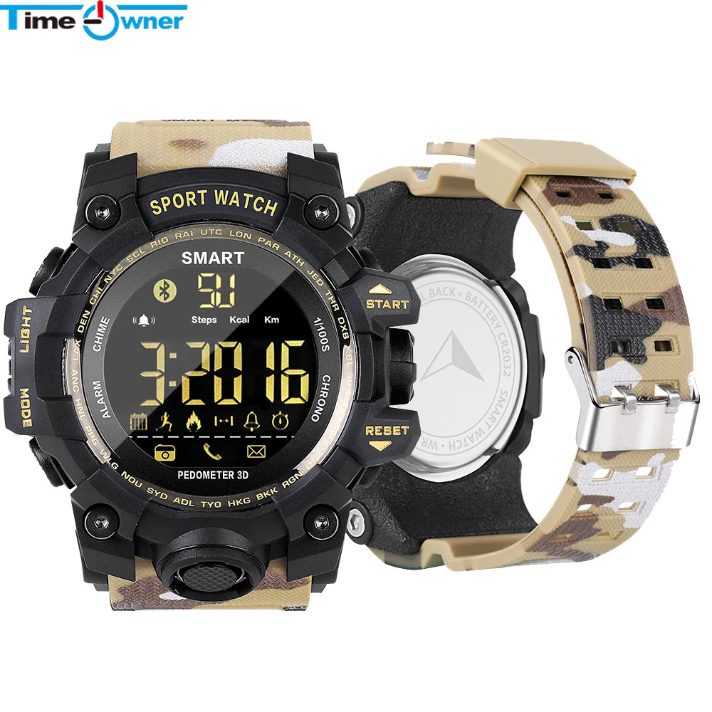 

Sport Bluetooth Smart Watch Xwatch 5ATM IP67 Waterproof Smartwatch Pedometer Stopwatch Alarm Clock LONG TIME STANDBY Men watch