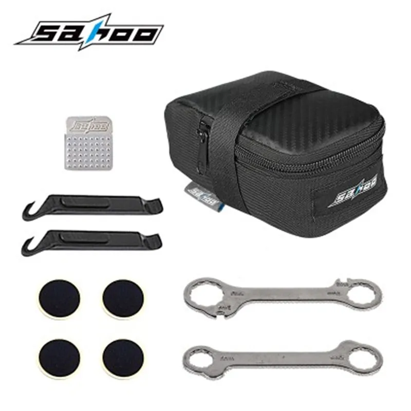 SAHOO Bicycle Tool Kits Bike Repair Kit Set Bag Cycling Multifunction