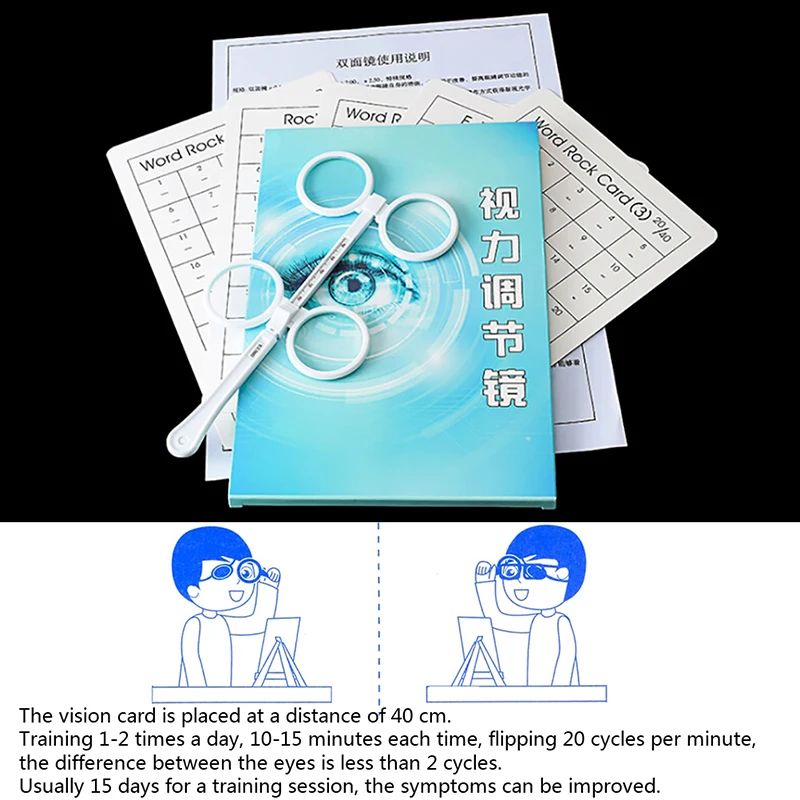 

New 0.50D To 4.00D Optical Flipper Optometry Plastic Flip For Lens Confirmation Test With Case Bigger Size