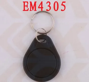 

wholesale 10000pcs/lot EM4305 125KHz id tag blank key fobs tags rfid keyfob