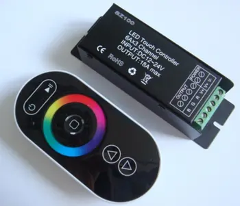 

LED RGB touch controller,DC12-24V input, max 6A *3channel output