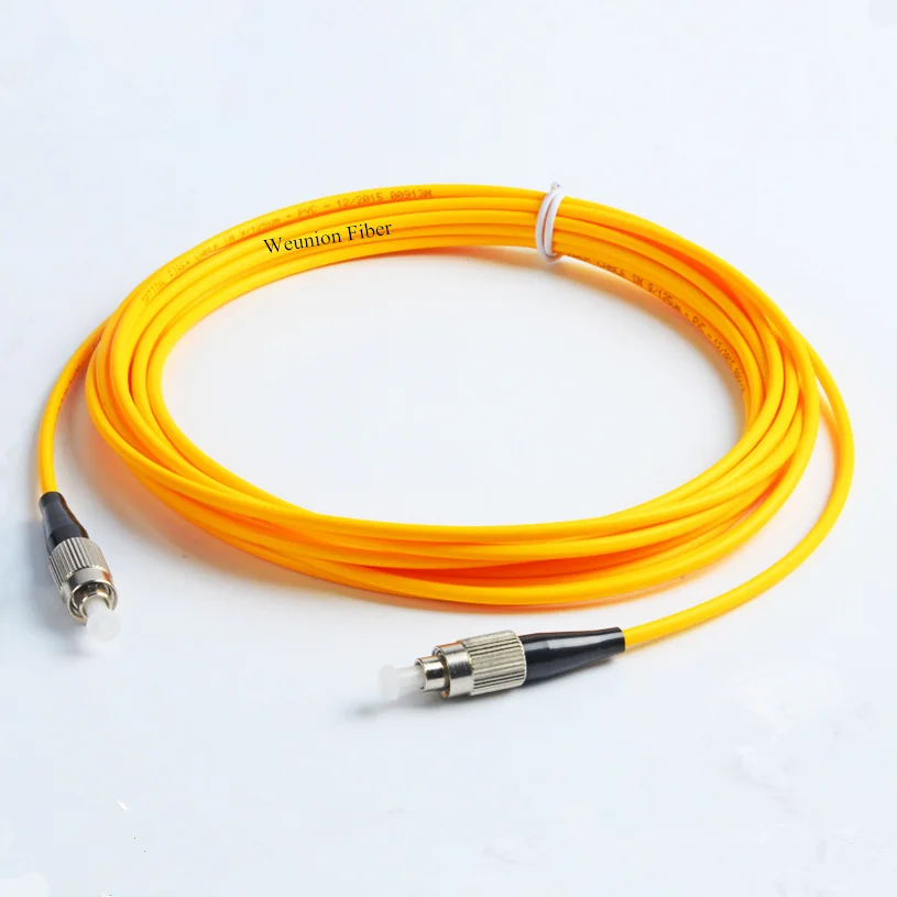 FC FTTH симплексный одномодовый волоконно оптический соединительный кабель