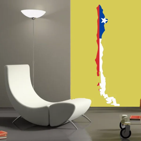 Mapa De La Bandera De Chile Pegatina De Vinilo Para Pared Diseno De Colores Personalizado Pegatinas De Pared De Pvc Papel Tapiz Diseno De Moda Wallpaper Color Wallpaper Butterflymap Mix Aliexpress