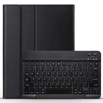 

10pcs/lot 2 in 1 Detachable Wireless Bluetooth Keyboard Leather Case For Apple iPad Pro 11 2018