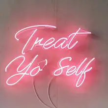 На заказ побалуйте себя стеклянный неоновый светильник знак пивной бар