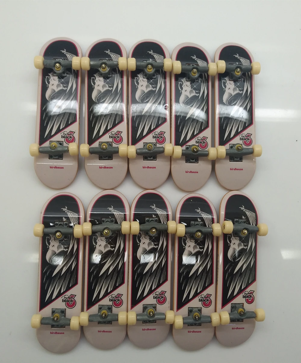 

20pcs Tech Deck 96mm Fingerborad Skateboard BLACK 6 V94L
