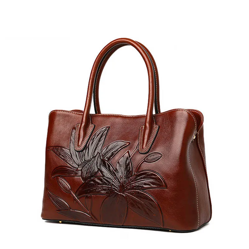 Suwerer Geprägte Luxus Überlegene Echtes Berühmte brown green Taschen Leder red 2019 Rindsleder Purple Frauen Handtaschen Neue black Marke Tasche rP7Hqrg