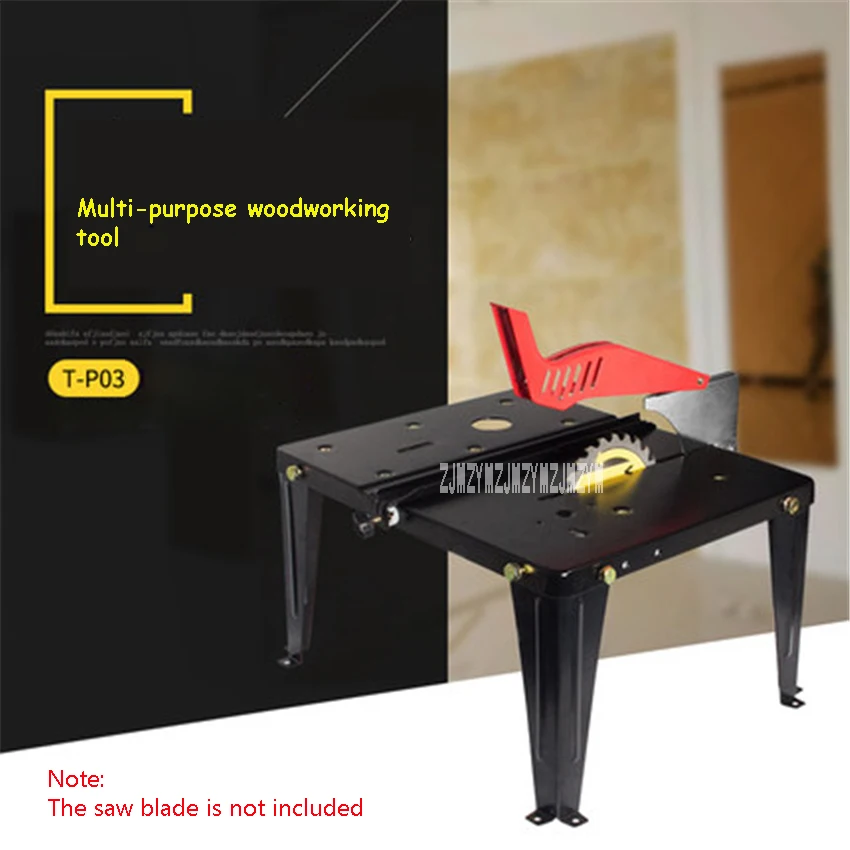 T-P03 многофункциональный деревообрабатывающий верстак высокого качества из нержавеющей стали Рабочий стол бытовой портативный деревообрабатывающий стол