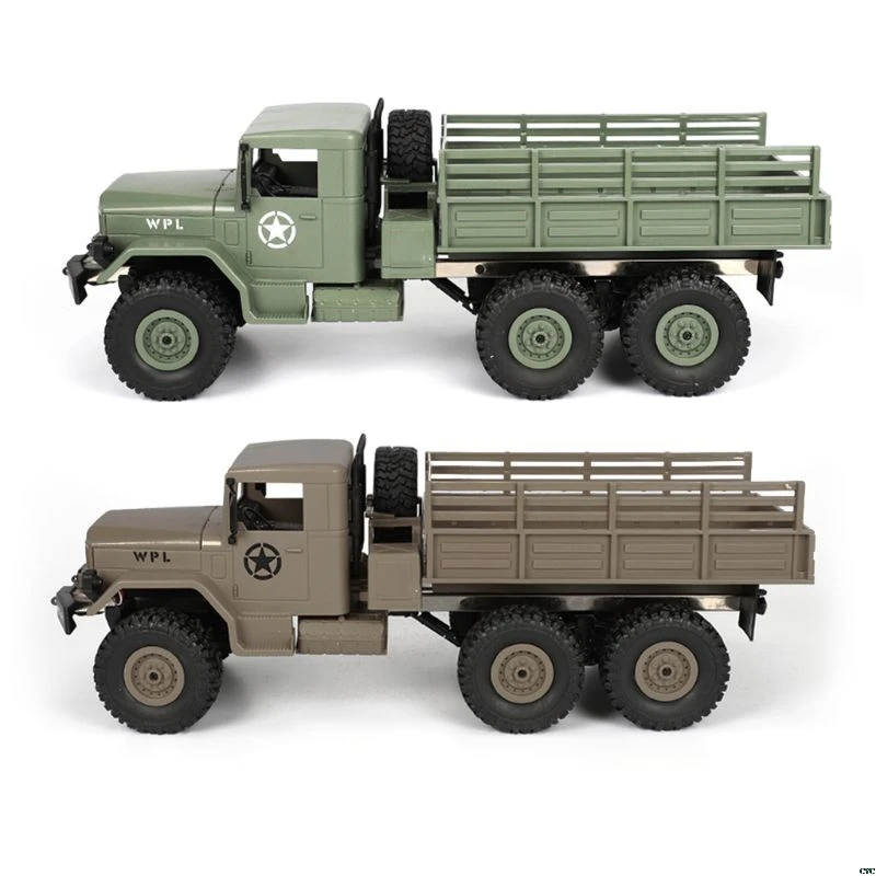 2018 Новый WPL B16 RC военный комплект с грузовиком 4WD 1/16 внедорожного гусеничного
