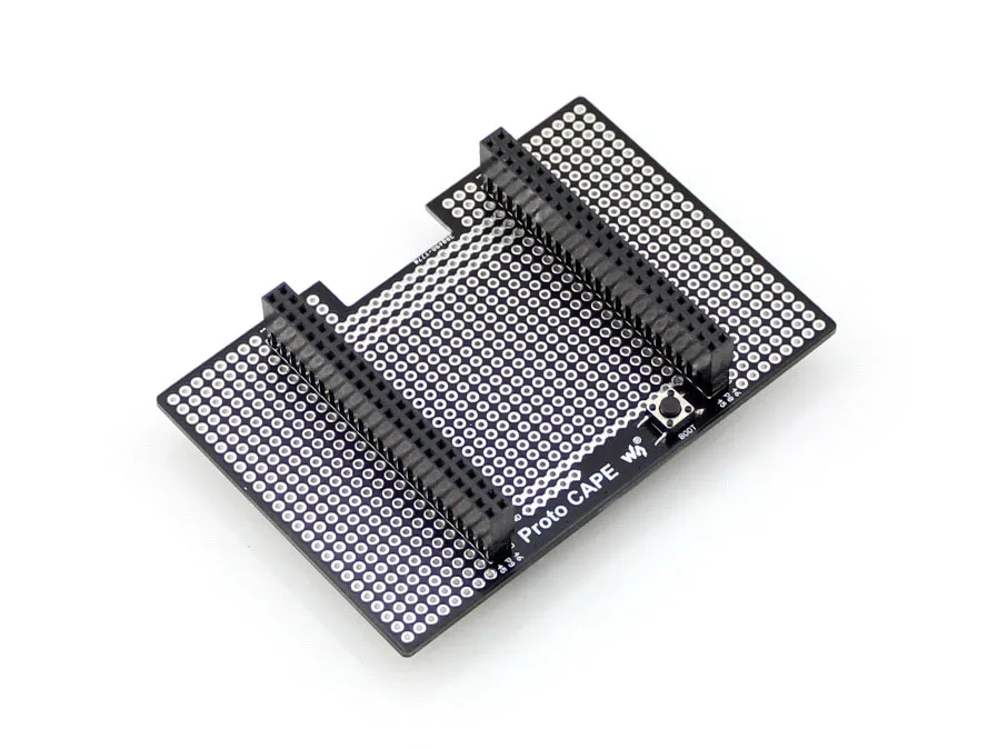 Накидка proto Beaglebone макетная плата черного цвета для создания макета шаг 2 54 мм