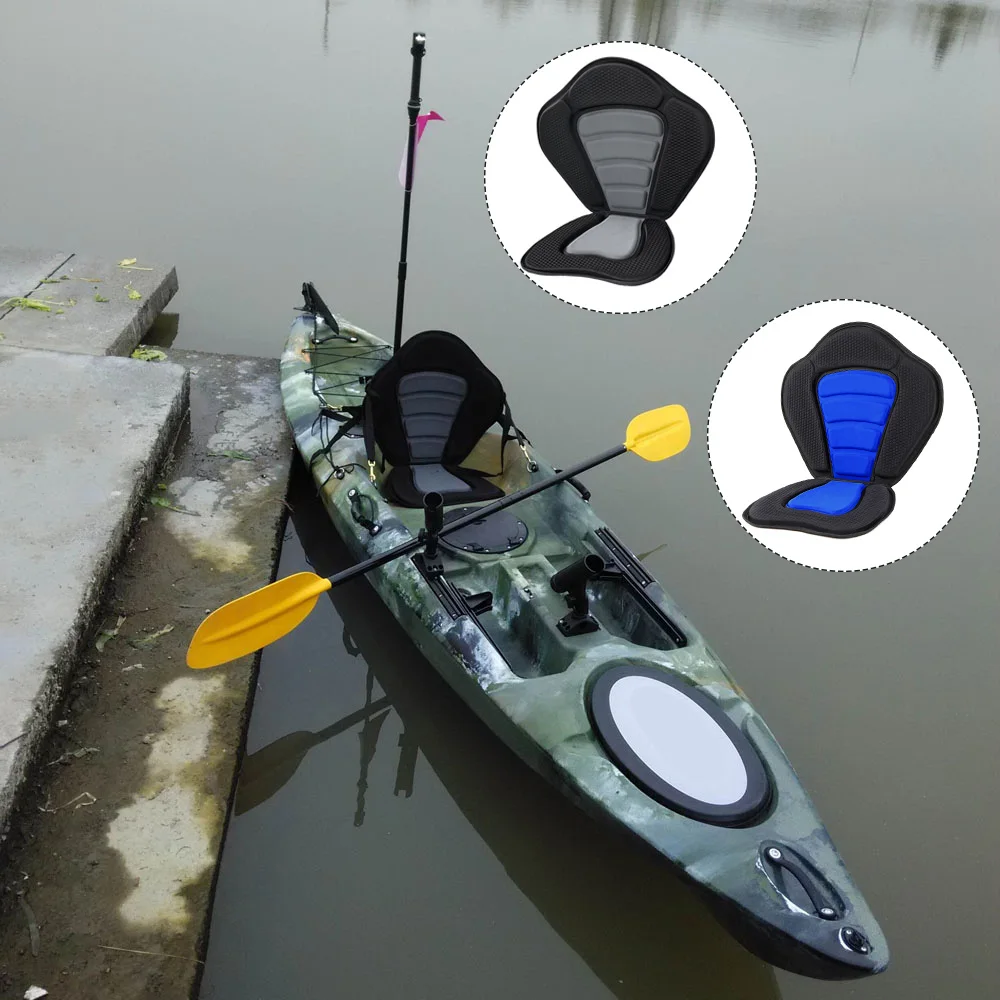 Deluxe Padded Inflatable Boat Kayak Seat Soft Antiskid Padded Base