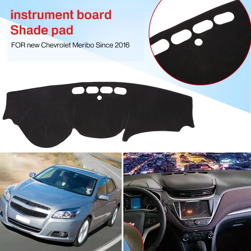 

Vehemo Silicone Slip Felt Fabric Dashboard Cover Dashboard Mat Left Driver'S Seat Black Auto Interior Shades Sun Cover Pad