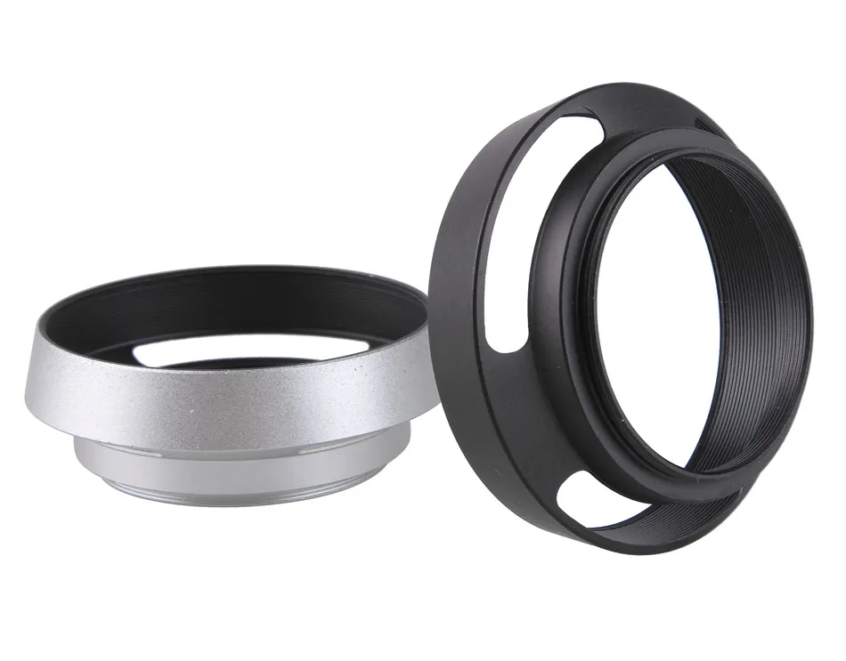 Lens Hood Metal Universal 43mm silver for Nikon